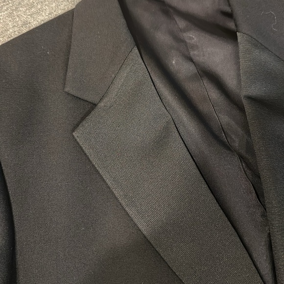 Black wool tuxedo - Picture 2 of 12